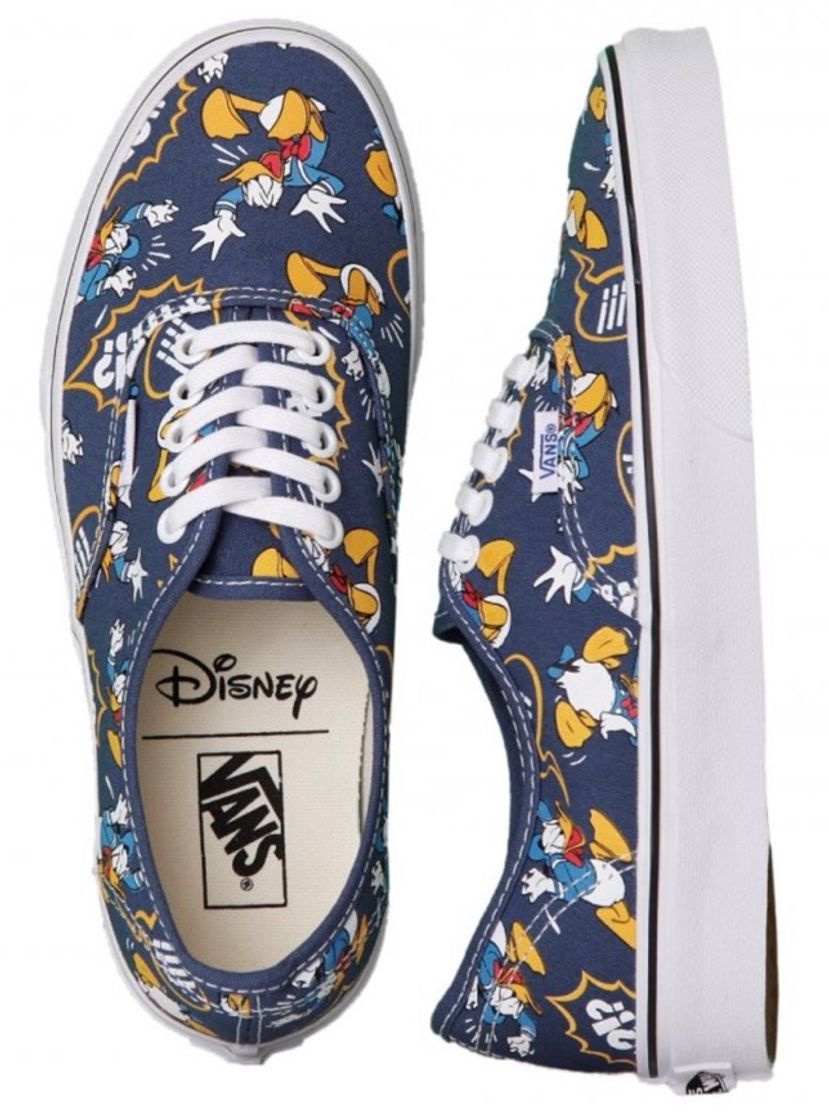 Social Vans Tenis Donald Duck