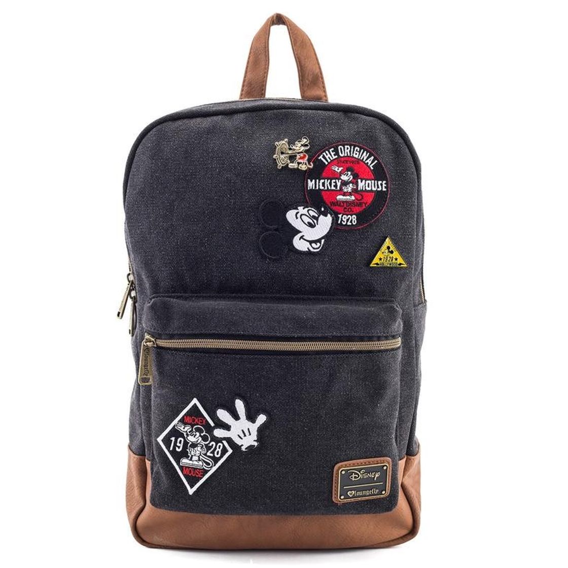 Social mickey parches mochila