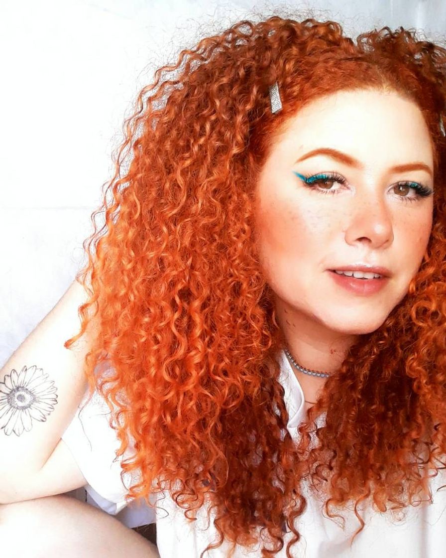 Social Cachos Ruivos + Delineado azul 