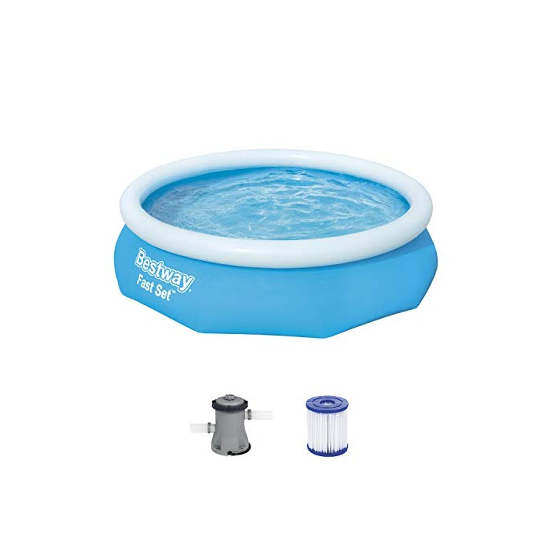 Product Bestway Fast Set Juego de Piscina con Bomba de Filtro