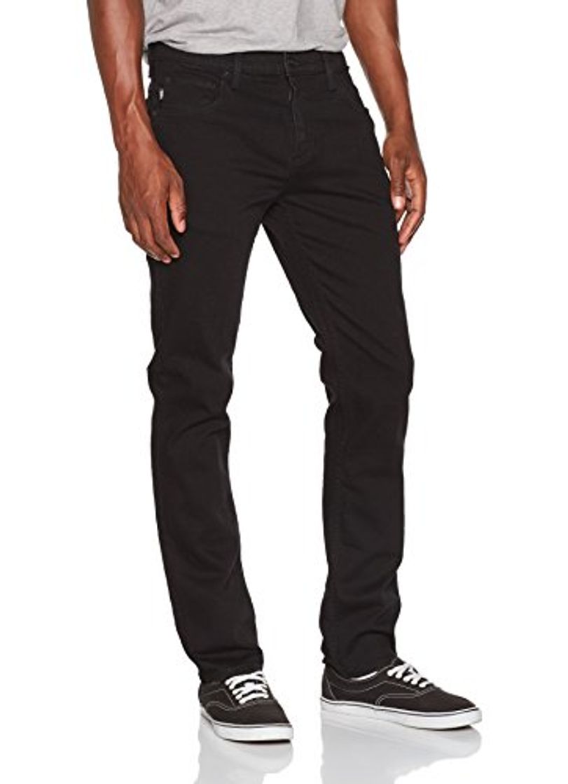 Moda Vans_Apparel V16 Slim Pantalones Vaqueros Delgados, Negro