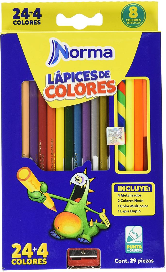 Social Lápices de colores Norma 