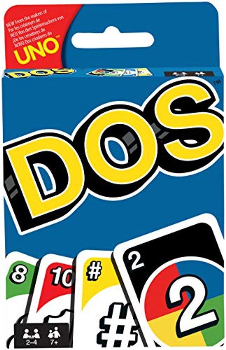 Social Mattel Games UNO DOS, Juego de cartas