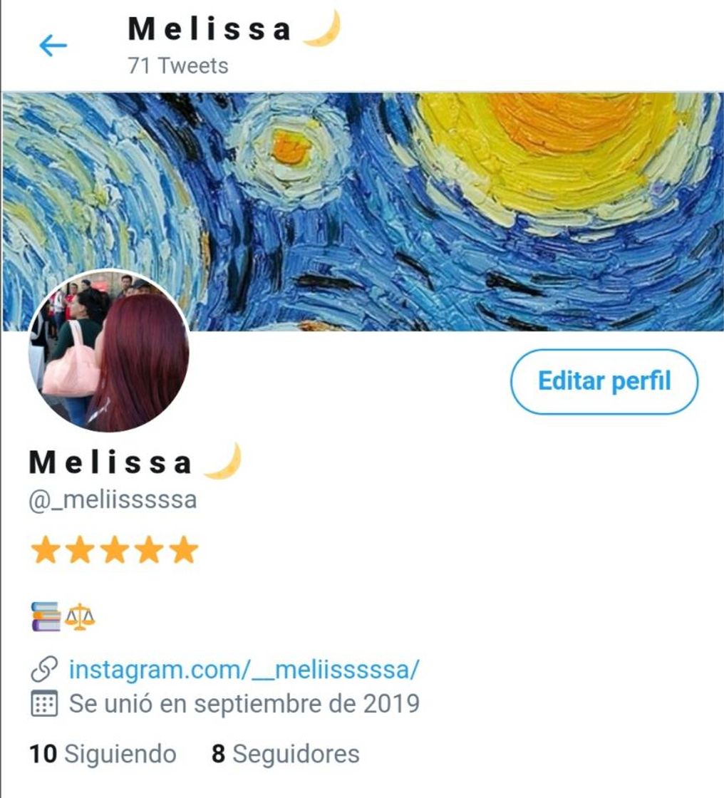 Apps Mi twitter personal 