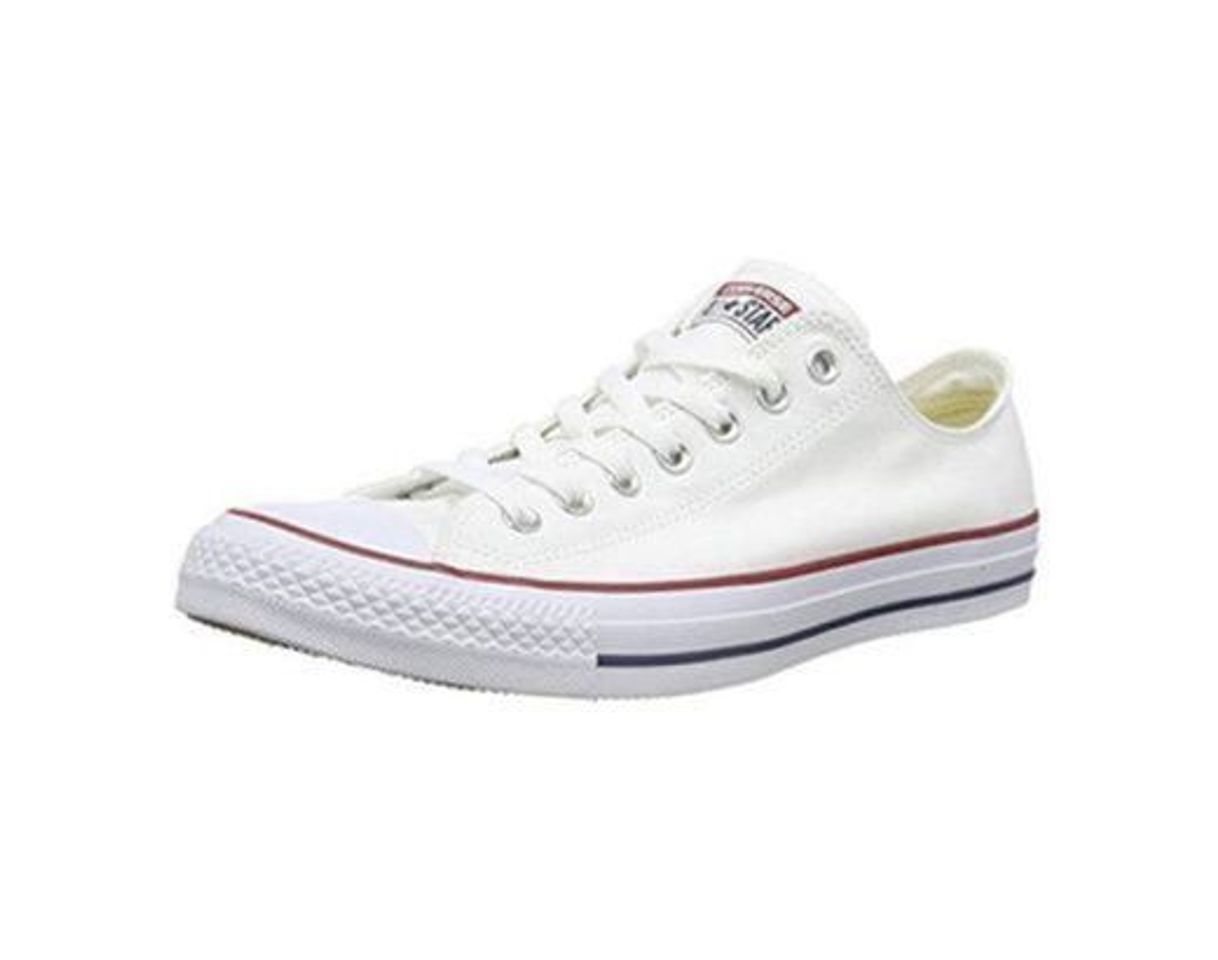 Fashion Converse Chuck Taylor All Star Ox, Zapatillas Unisex Adulto, Blanco
