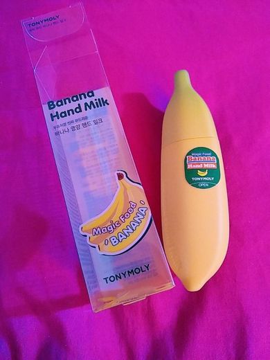 TONYMOLY Crema de manos hidratante con extracto de plátano