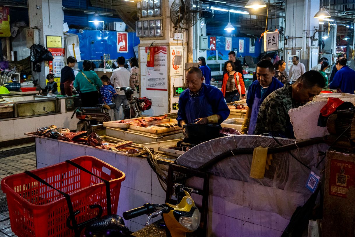 Restaurantes Wuhan South China Seafood Wholesale Market