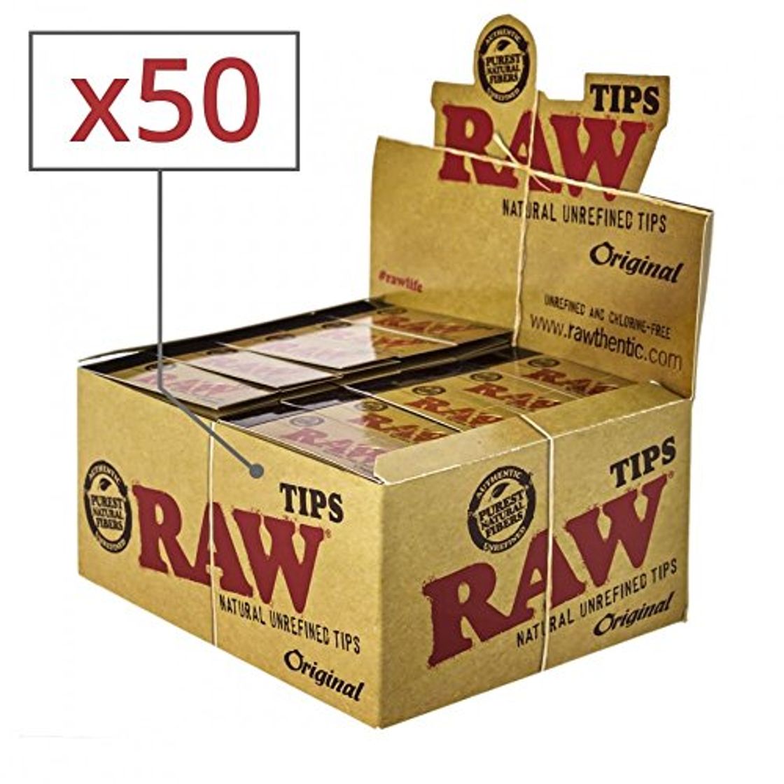 Products RAW Filtros de cartón x50