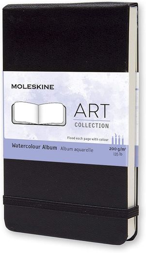 Moleskine - Cuaderno de Acuarela Adecuado para Lápices y Pinturas de Acuarela