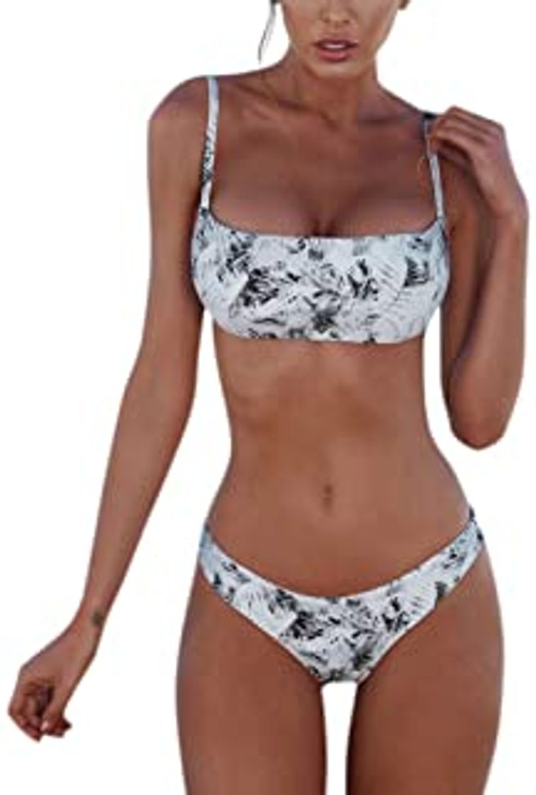 Social Meizas Conjuntos de Bikinis para Mujer Push Up Bikini Traje de baño