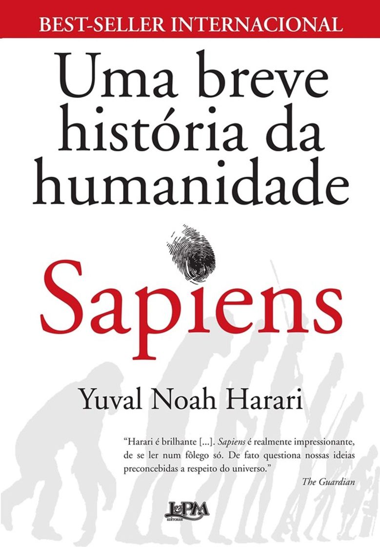 Book Sapiens: uma breve história da humanidade 