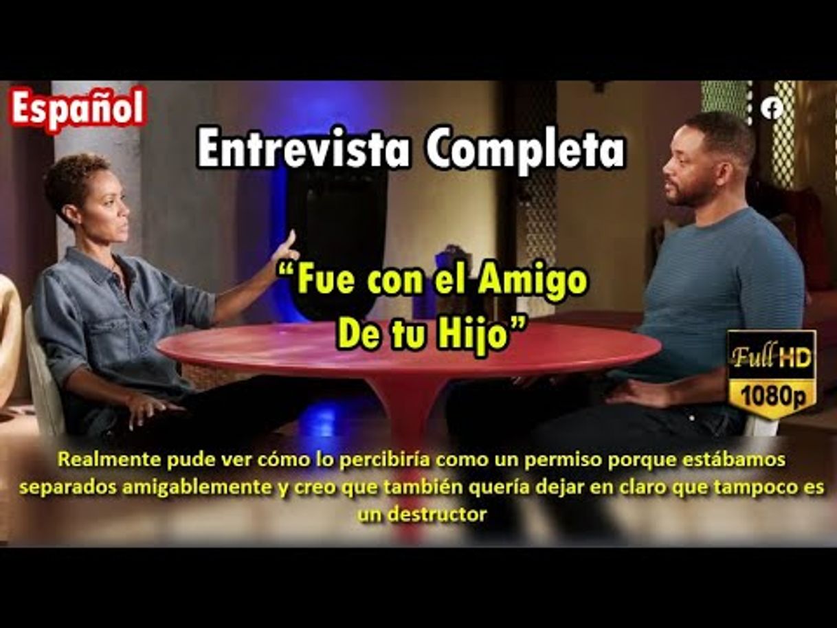 Fashion Entrevista completa de Will Smith con su esposa.