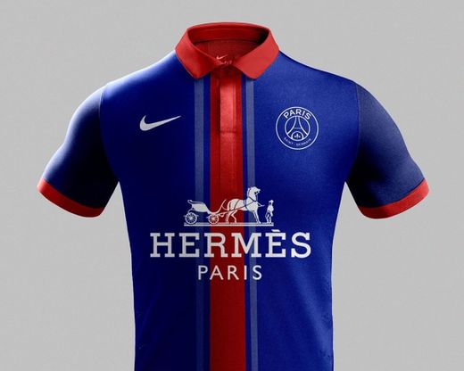 Camiseta Paris Saint Germain ft Hermès Paris