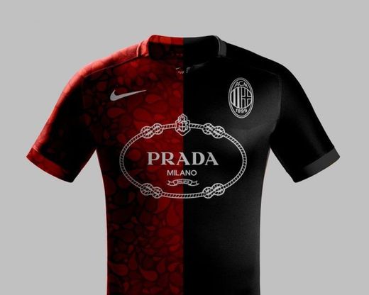 Camiseta AC Milan ft Prada Milano