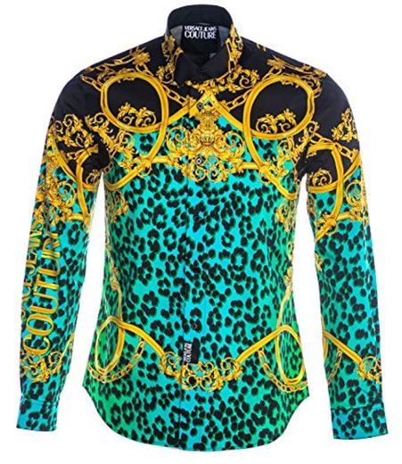 Versace Jeans Couture Camisa de Hombre Fantasía B1GVA6S1