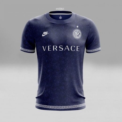 Camiseta Inter de Milán ft Versace 🔥