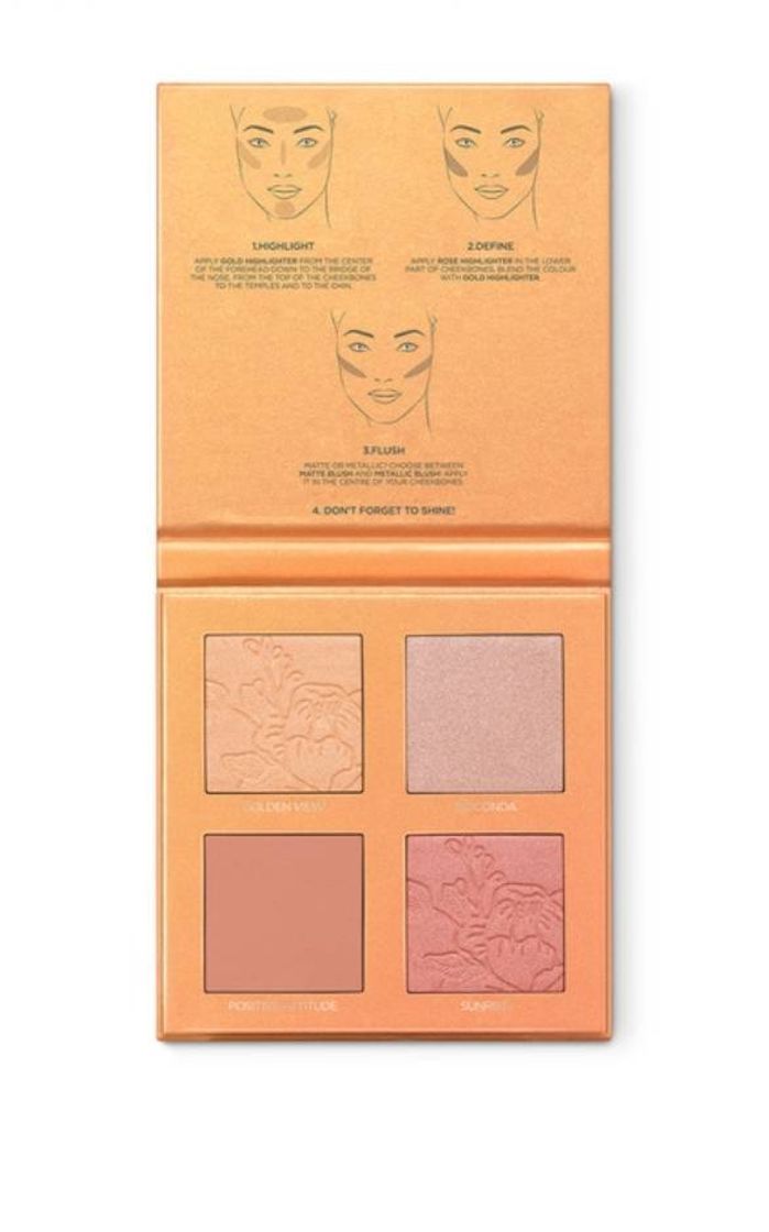 Fashion Paleta de iluminadores y colorete | TUSCAN SUNSHINE FACE ...