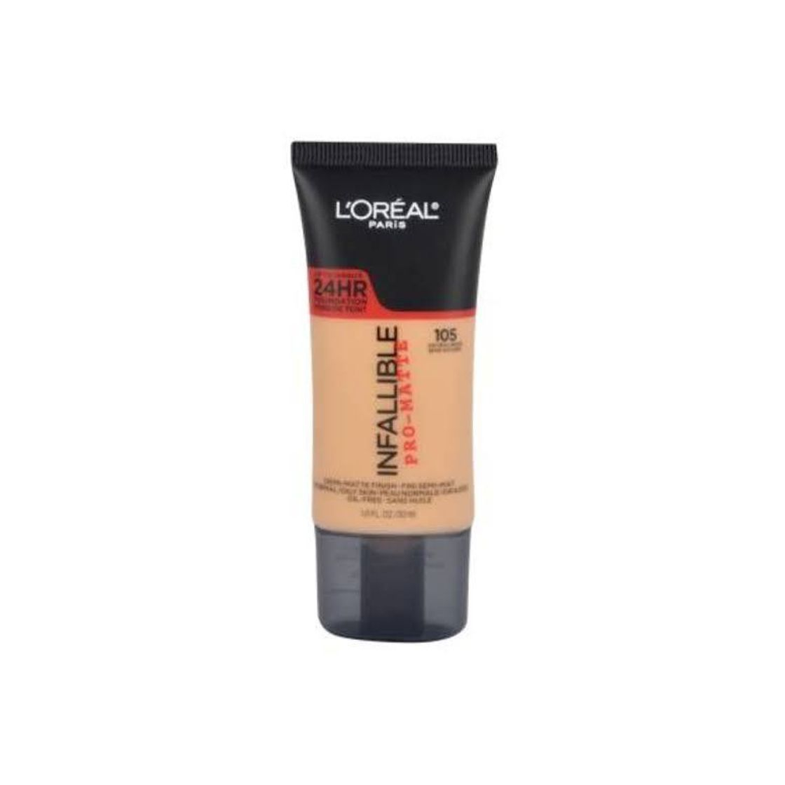 Beauty L'Oreal Paris Base Infalible Mate 24 h Tono 024