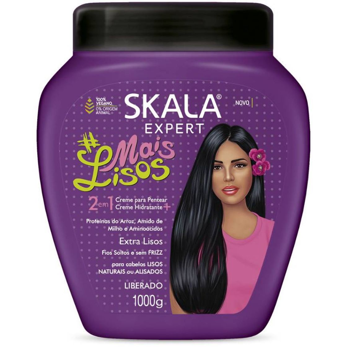 Moda Creme de Tratamento 1000g #MaisLisos - Loja Skala