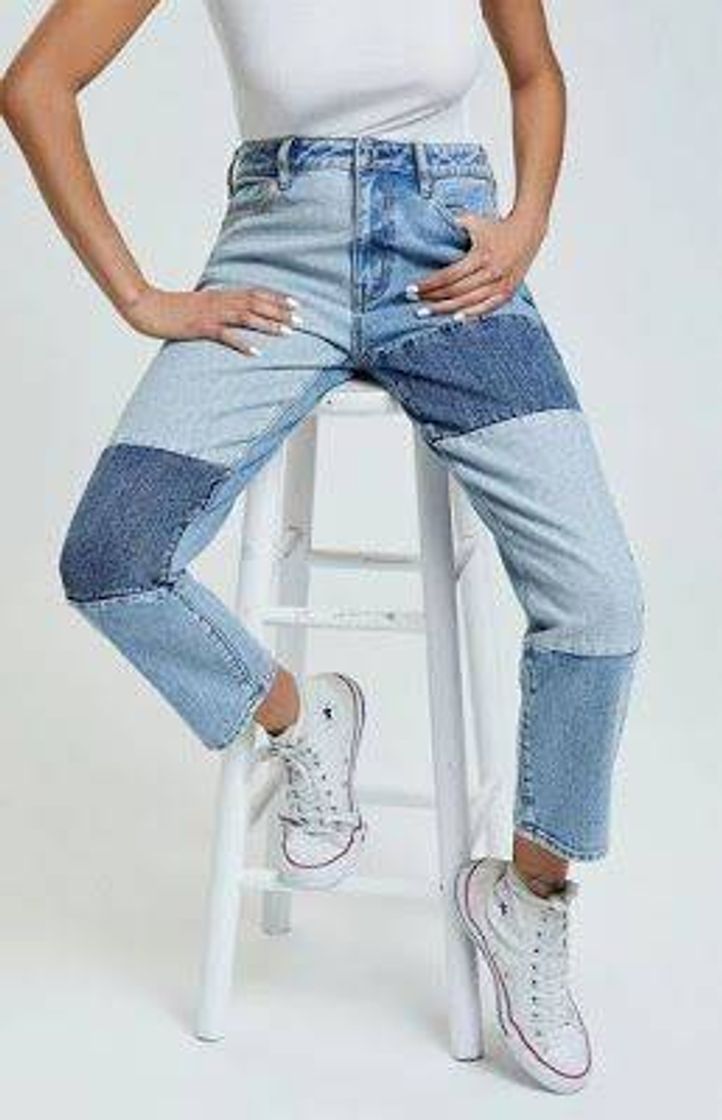 Fashion patchwork Jeans