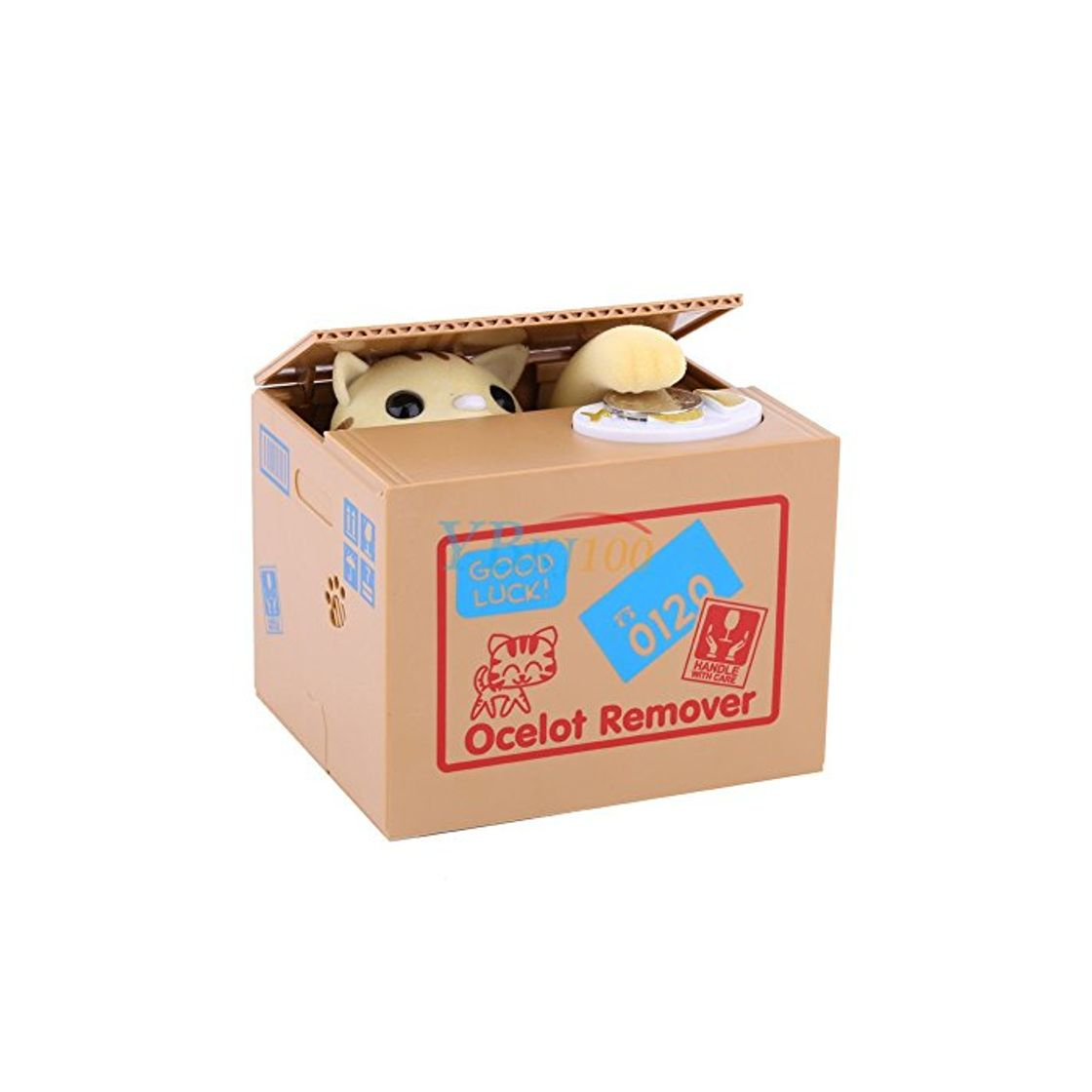 Social Yosoo Hucha de Gato Caja Automático Alcancía de Gato Electrónico Hucha Ahorro