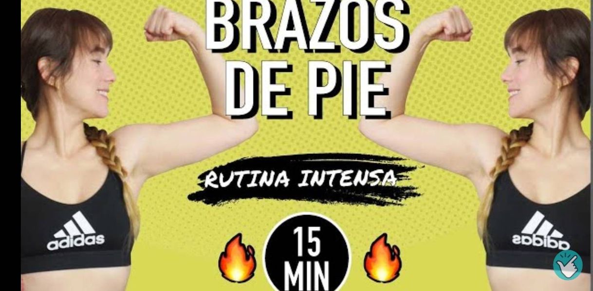 Fashion Ejercicios para Brazos de pie (SIN pesas) - YouTube