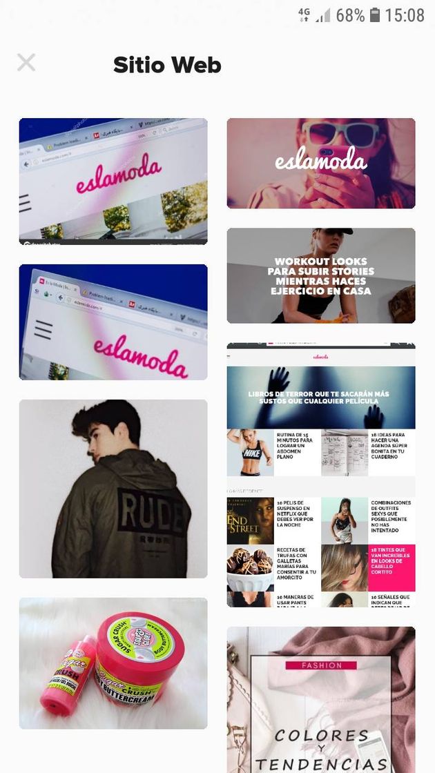 Moda Sitio Web eslamoda