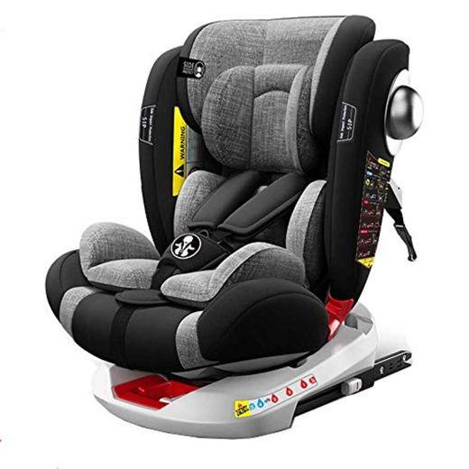 Babify Onboard Silla de Coche Giratoria 360º – Grupos 0/1/2/3