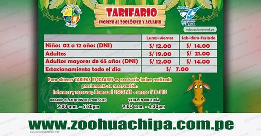 Parque Zoológico Huachipa