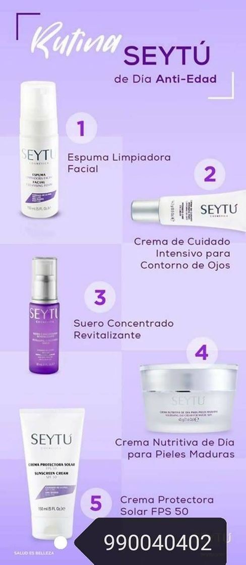 Product Productos para el cuidado de la piel