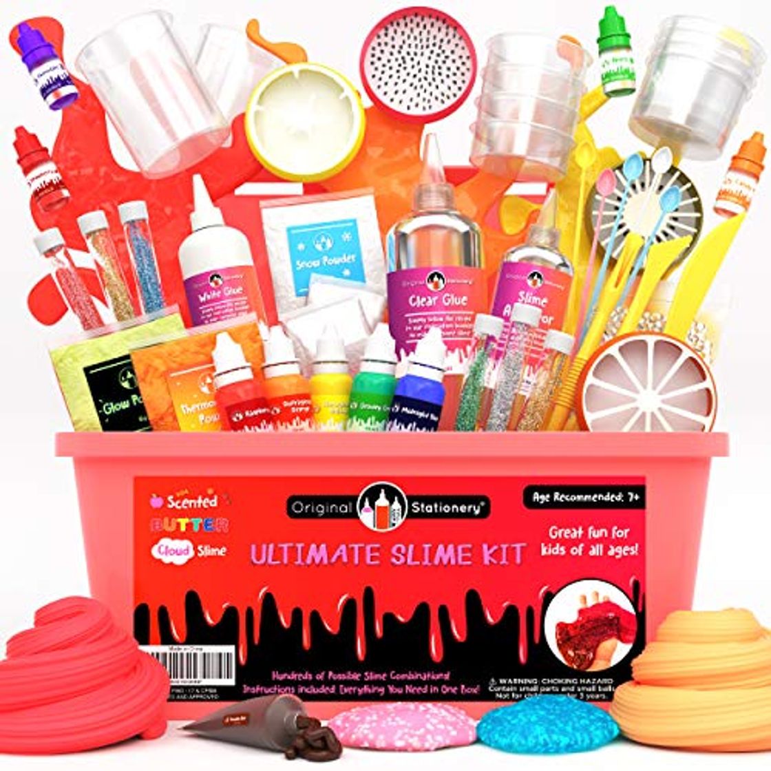 Social Original Stationery Kit de Slime Kit para Elaboración de Slime "Hágalo Usted