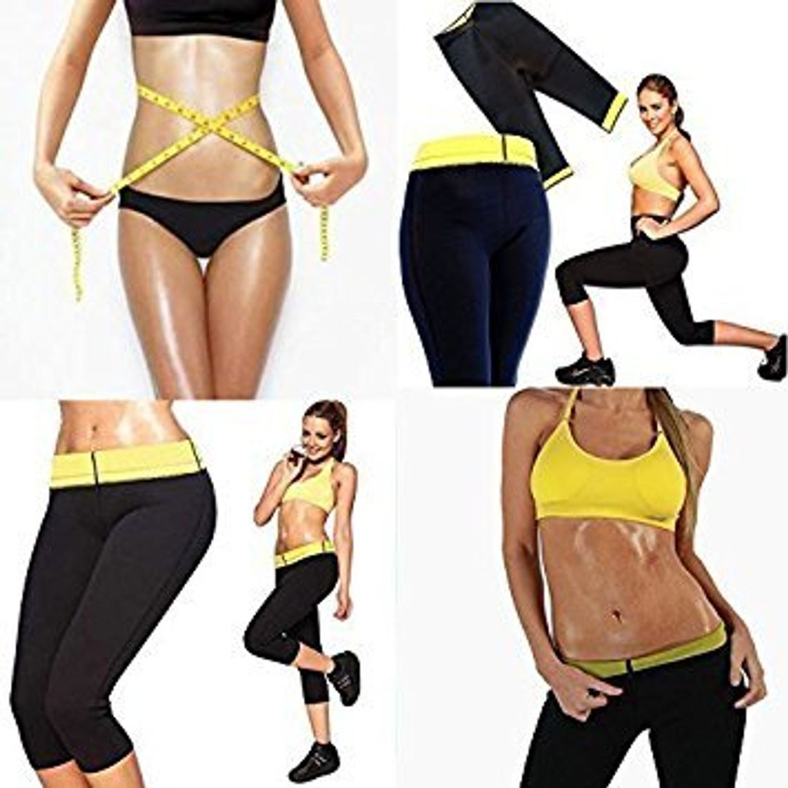 Moda Hot Shapers - Pantalones de entrenamiento para mujer