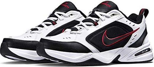 Nike Air Monarch IV, Zapatillas de Gimnasia para Hombre, Blanco