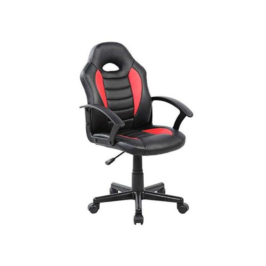 T-LoVendo Silla Gaming Racing para Niños Escritorio Estudios Videojuegos Sillón Gamer