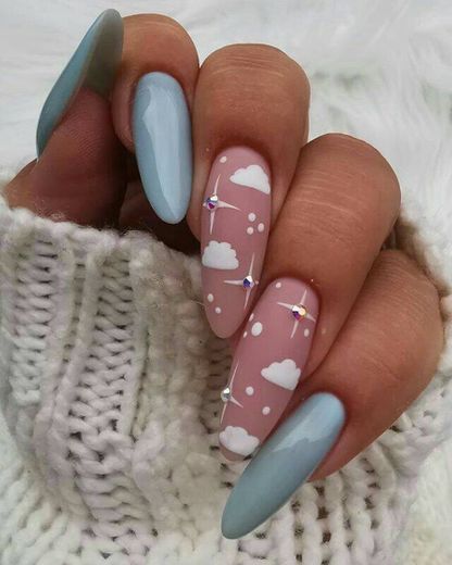 Decorated Nails. 