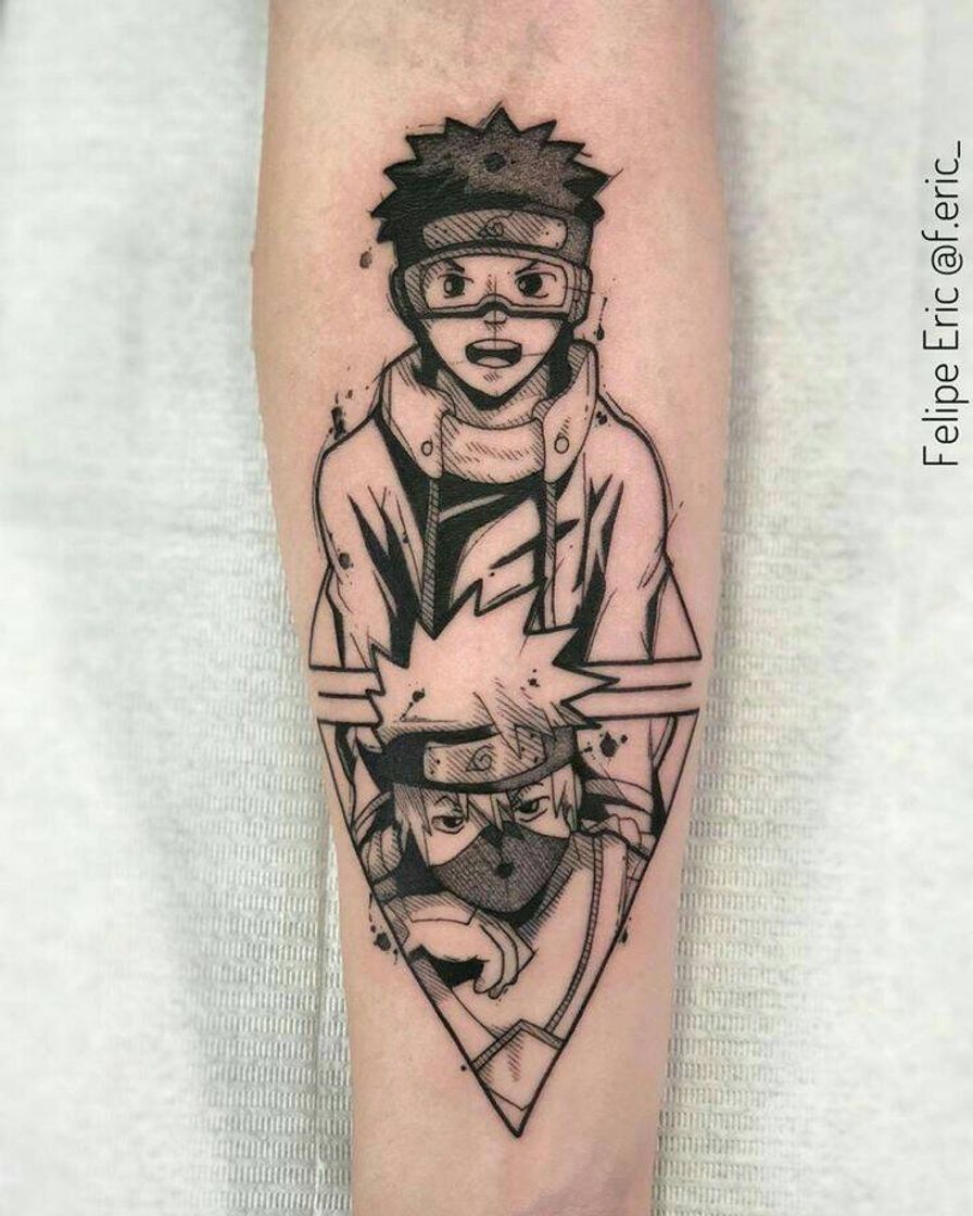 Fashion Tatto Obito|Kakashi