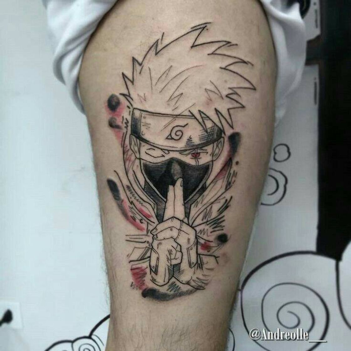 Fashion Tatto Hatake Kakashi