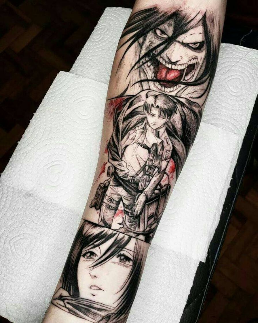 Fashion Tatto Shingeki no Kyojin