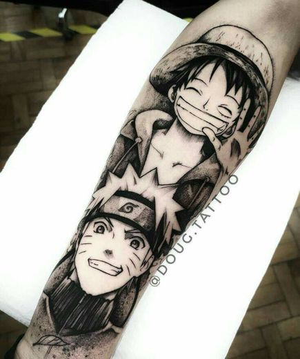 Tatto Luffy|Naruto 