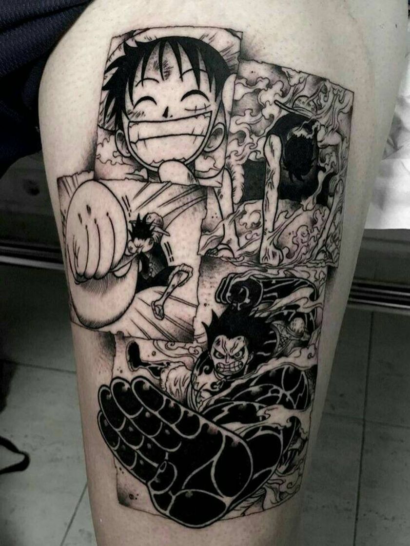 Fashion Tatto Monkey D. Luffy