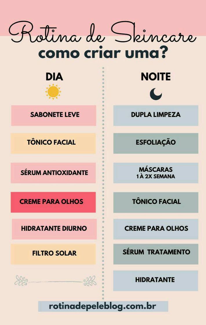 Moda Rotina de Skincare 