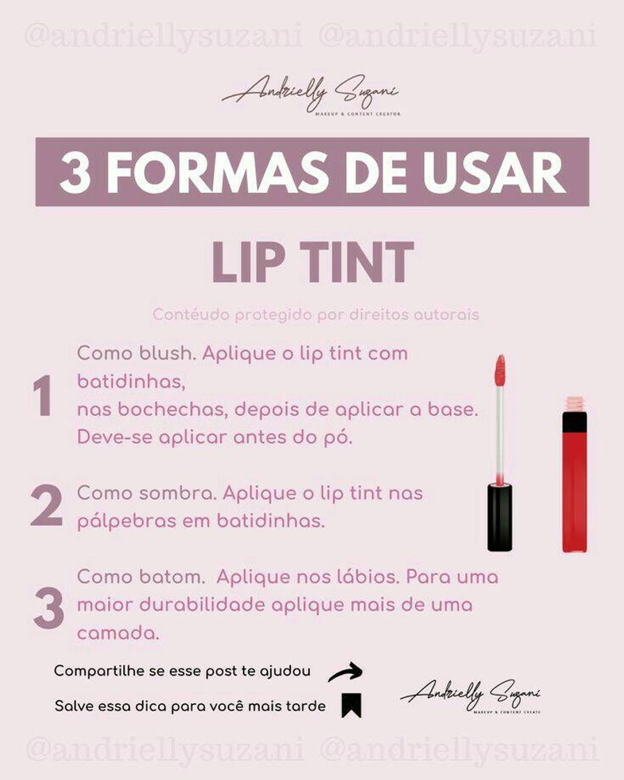 Fashion 3 Ways to use Lip Tint