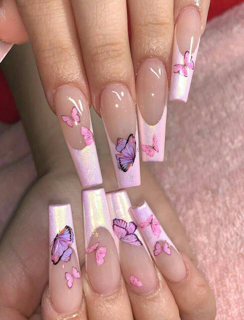 Fashion Decorated Butterfly Nails