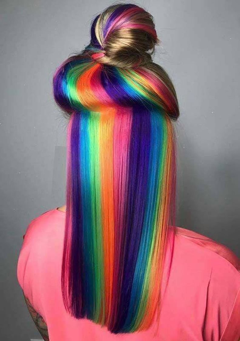 
Rainbow Hair.