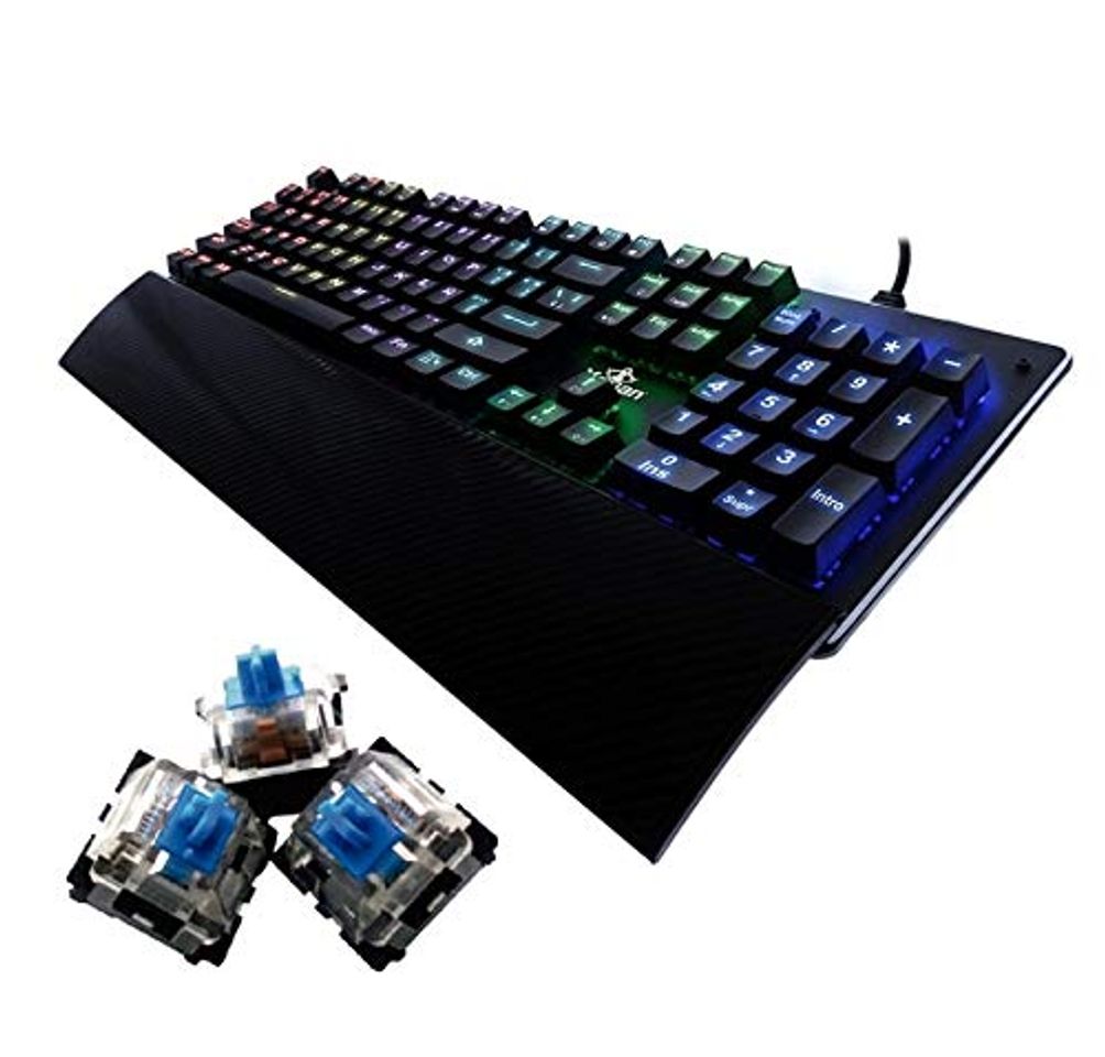 Electronic Yeyian YAT1801 Flare Teclado Gaming - Mecanico