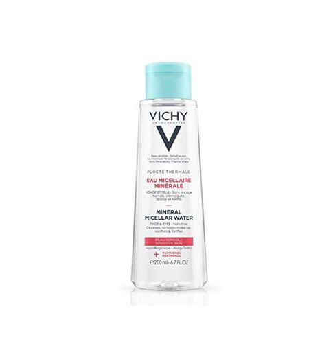 Vichy Pureté Thermale Mineral - Agua micelar para piel sensible