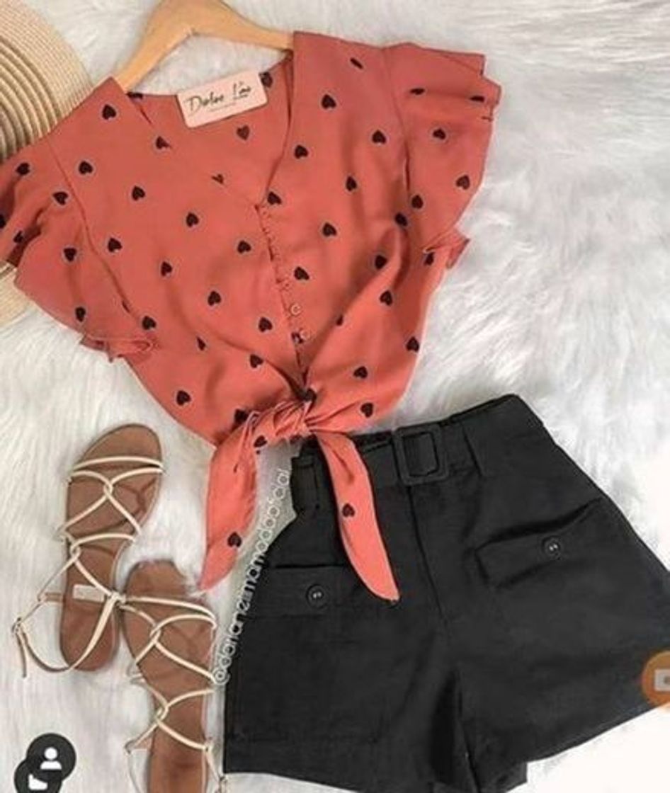 Social Blusa de Corações