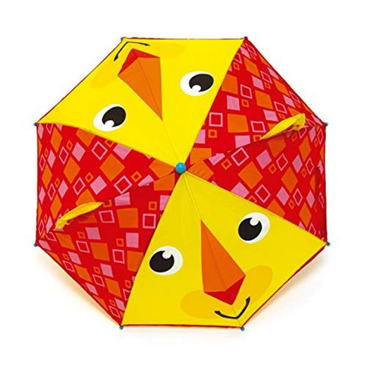 ARDITEX FP10162 Paraguas de poliéster de Mattel-Fisher-Price en 3D