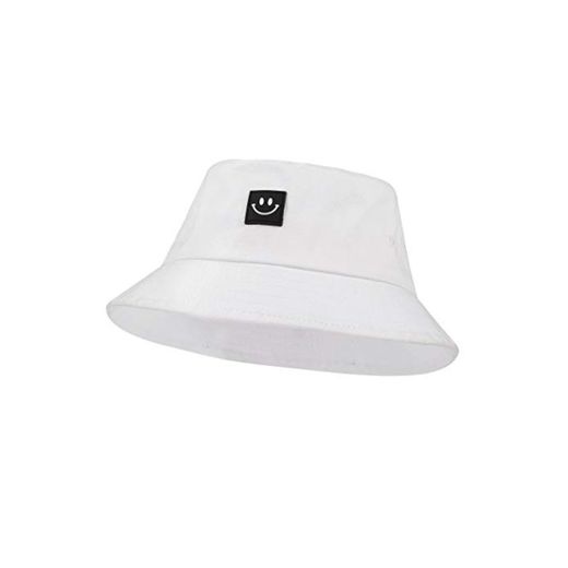 Sombrero del Pescador Algodón Plegable Bucket Hat Al Aire Libre Visera para