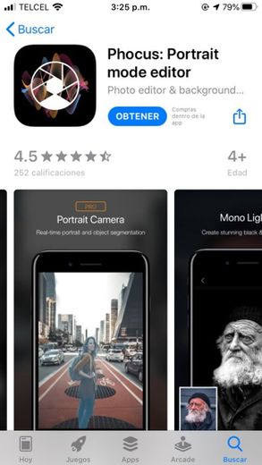 Phocus:Portrait mode editor